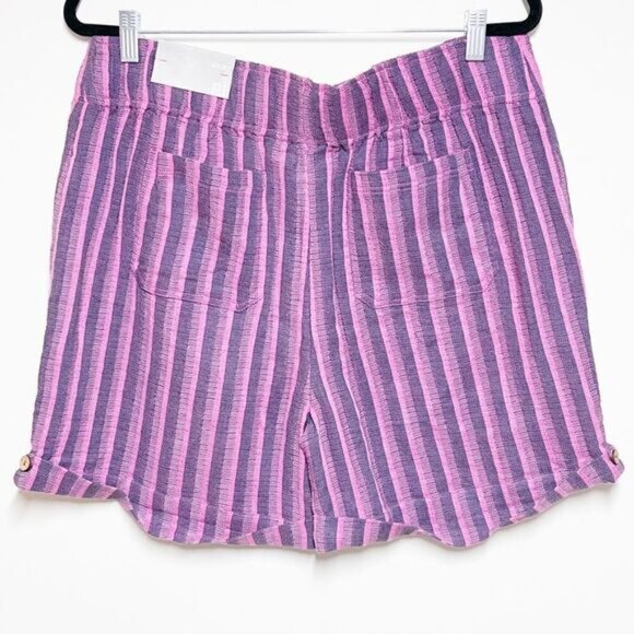 NWT Soft Surroundings Dulcinea  Bermuda Shorts size Large Petite - Picture 2 of 5